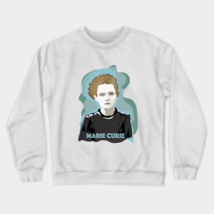 Marie Curie portrait Crewneck Sweatshirt